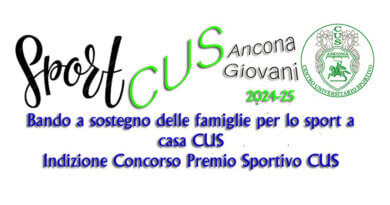 Al via il progetto SportCUS Ancona Giovani